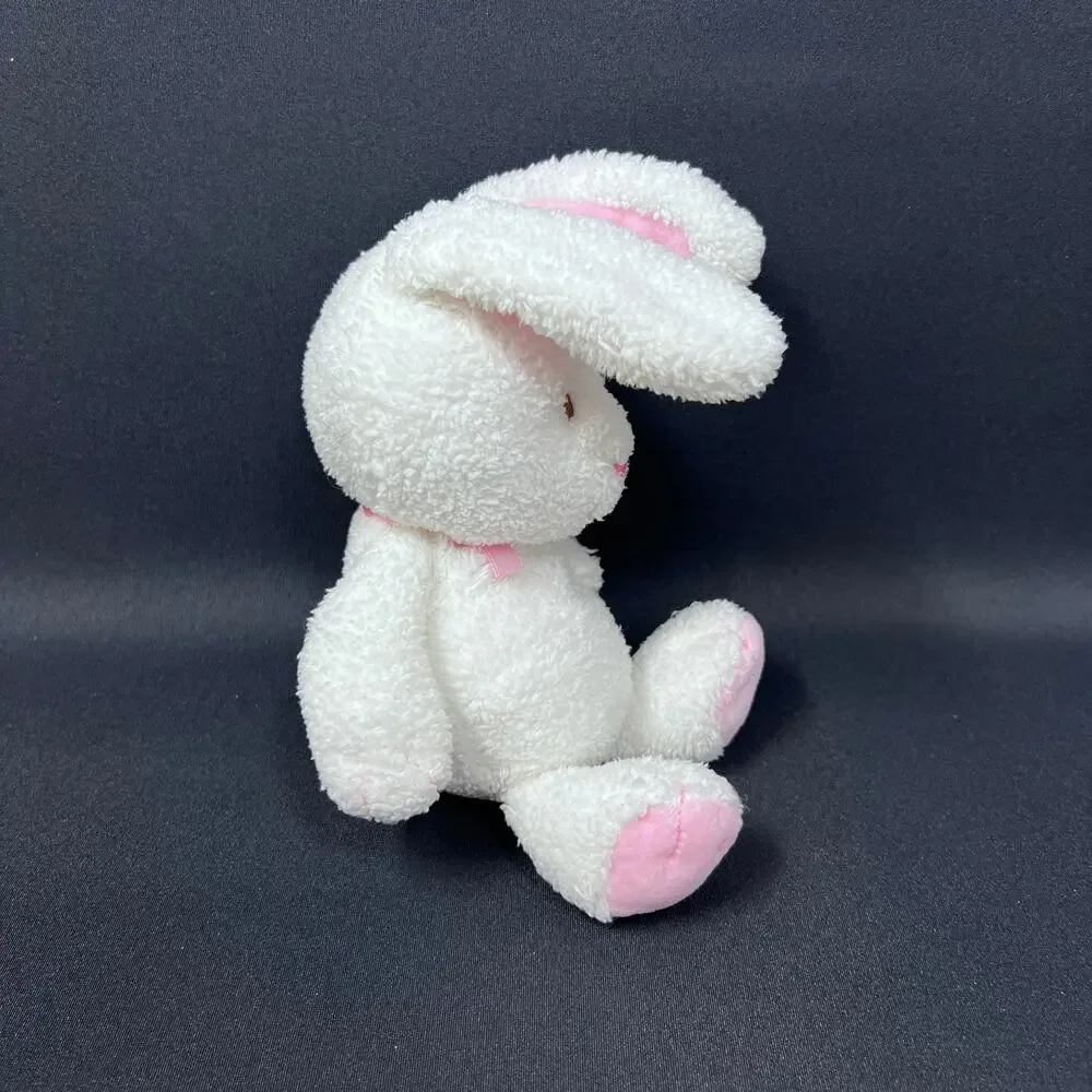 Carters White Bunny Plush 9